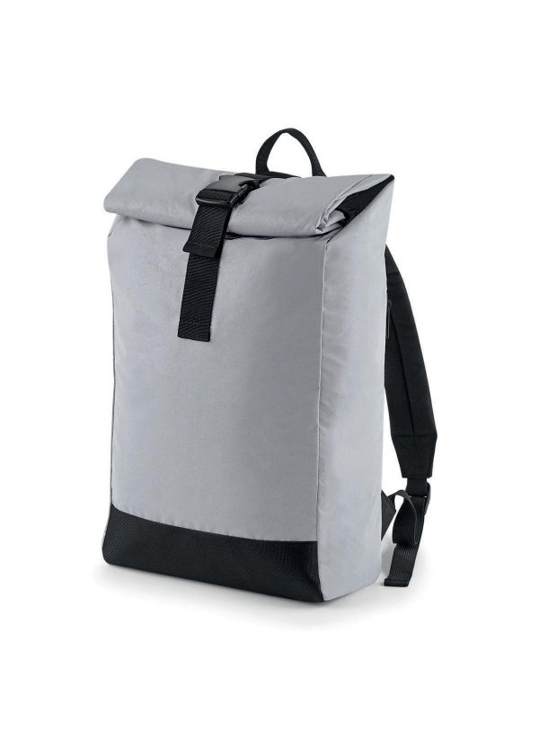 Reflective Roll-Top Backpack