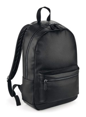 Faux Leather Fashion Backpack