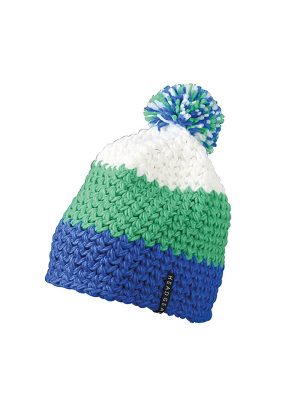 Crocheted Cap with Pompon