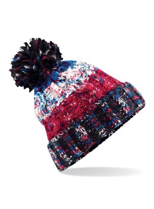 Corkscrew Pom Pom Beanie