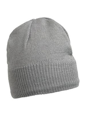 Knitted Beanie with Fleece Inset