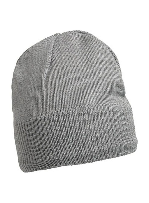 Knitted Beanie with Fleece Inset
