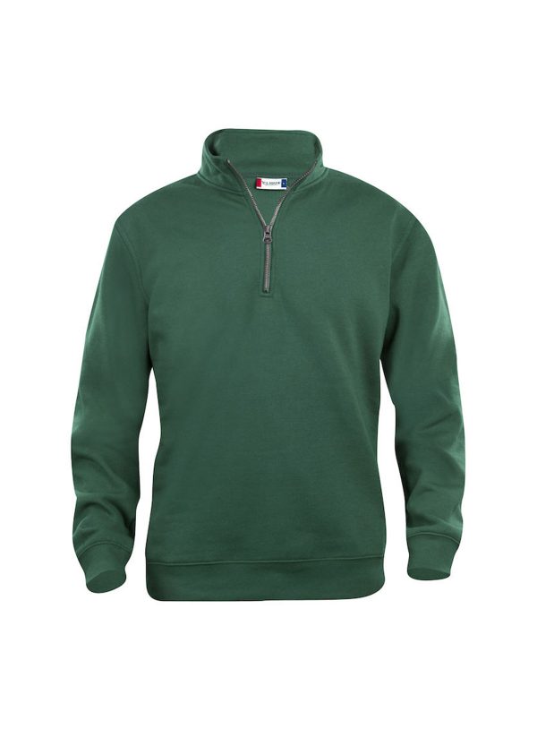 Felpa Basic Half Zip Unisex