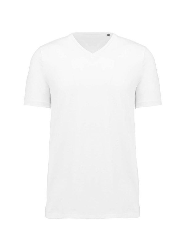 T-shirt uomo Supima® scollo a V manica corta