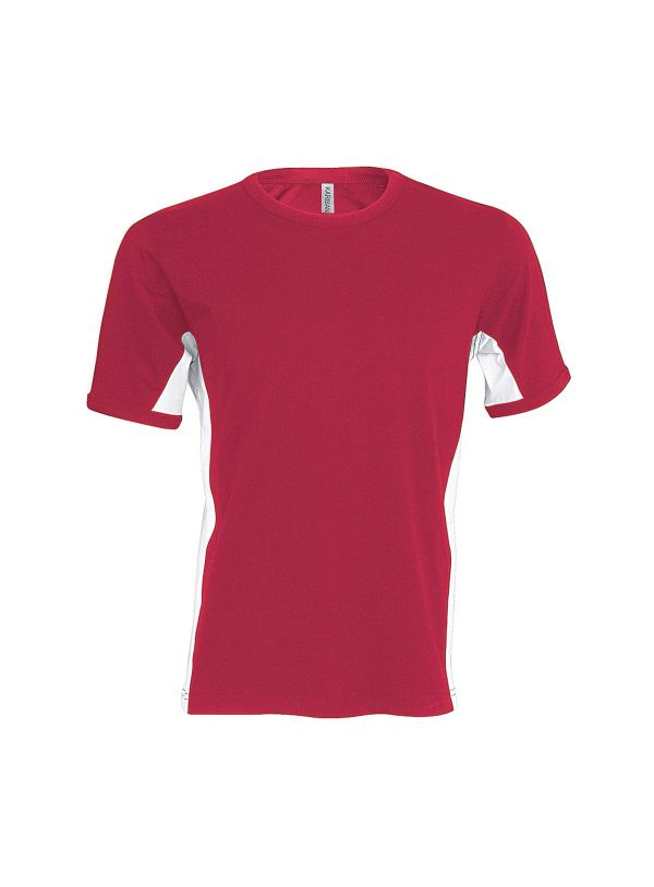 T-shirt Tiger manica corta bicolore