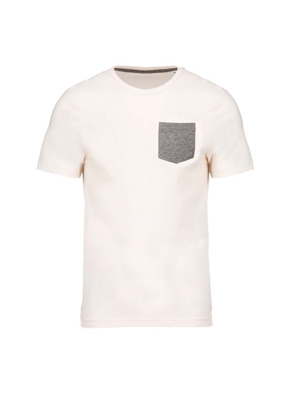 T-shirt cotone BIO con tasca