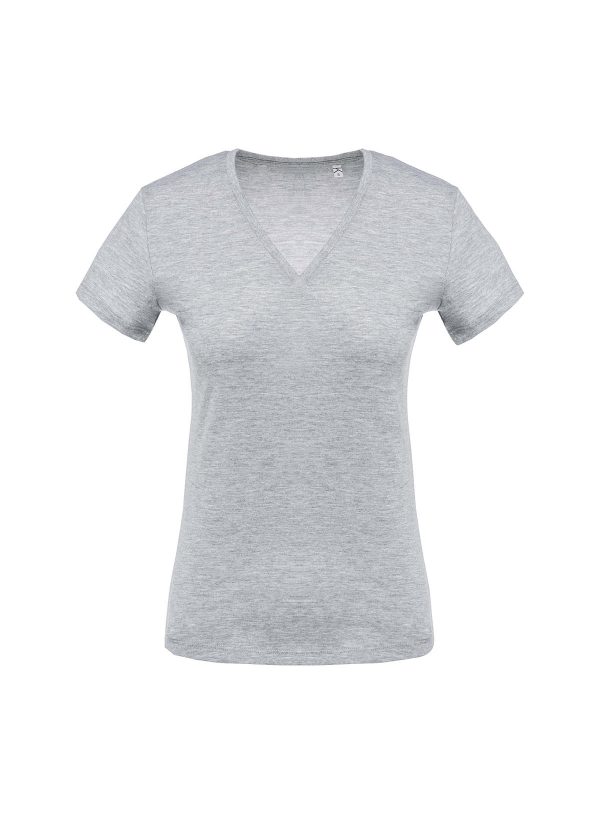 T-shirt donna manica corta scollo a V