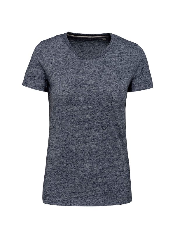 T-shirt donna Supima® scollo a V manica corta