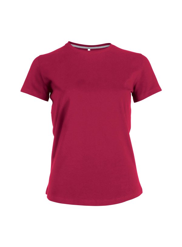 T-shirt manica corta donna girocollo