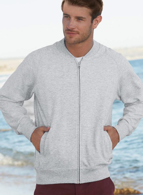 FR621620 - Lightweight Baseball Sweat Jacket
