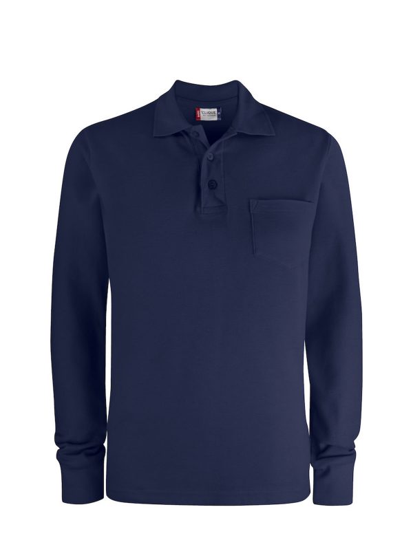 Polo Basic L/S Pocket Unisex