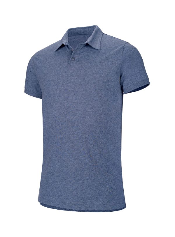 Polo manica corta mélange