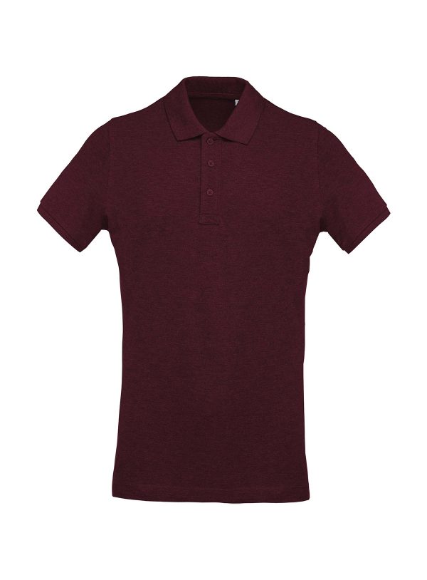 Polo piqué BIO uomo manica corta