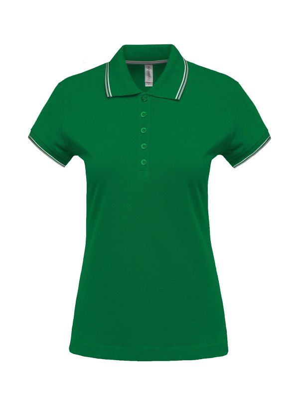 Polo donna manica corta