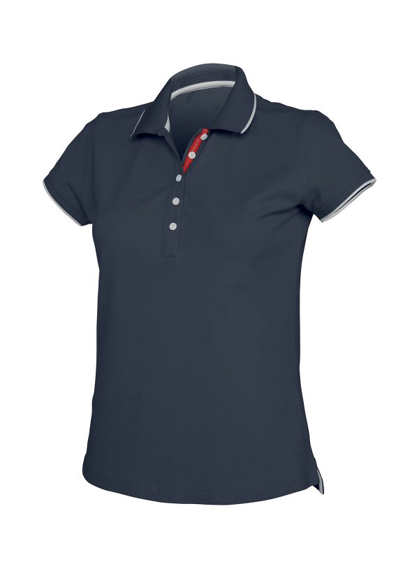 Polo donna manica corta