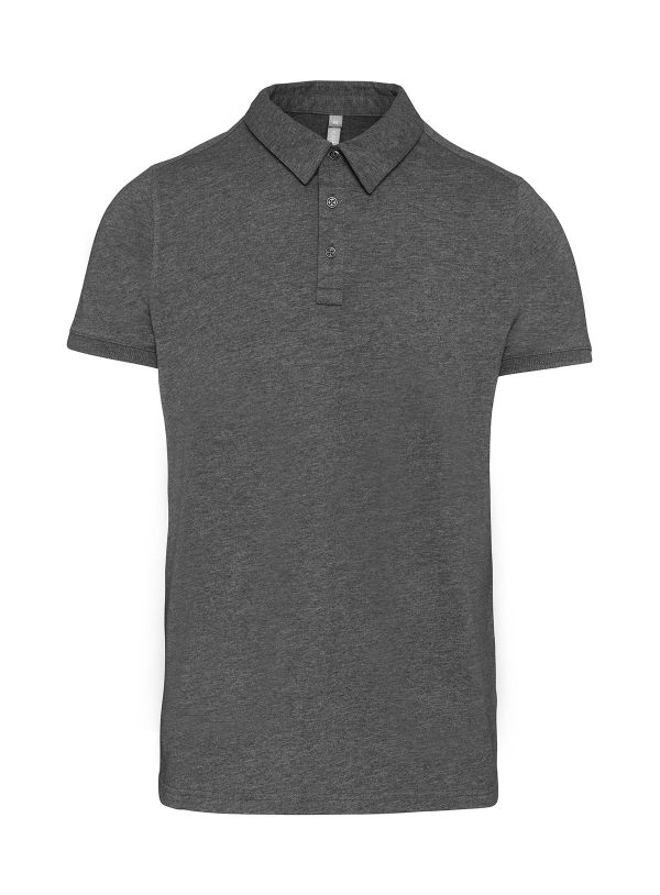 Polo jersey uomo manica corta
